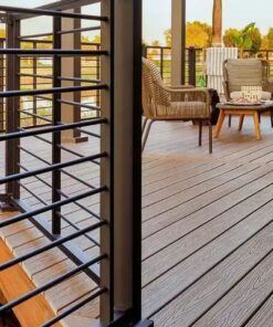 WPC 3D Hollow Round Deck Flooring