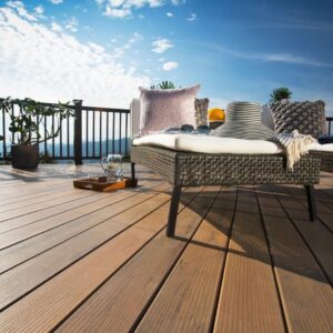 WPC 3D Hollow Square Deck Flooring