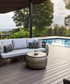 WPC Hollow Square Line Deck Flooring